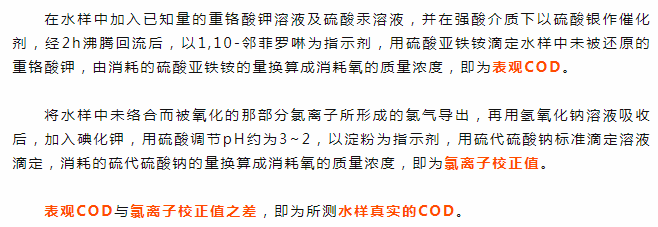 COD檢測方法-行標(biāo)法